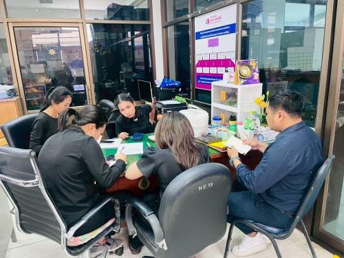 พช.กุยบุรี  ประชุมขับเคลื่อนงานและวางแผนการปฏิบัติงานแก่บุคลากร