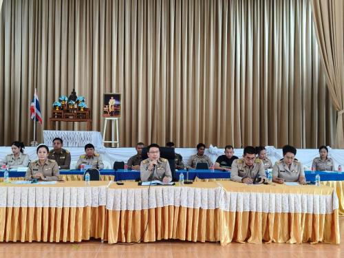 พช.กุยบุรี ร่วมประชุมหัวหน้าส่วนราชการ กำนัน ผู้ใหญ่บ้าน ประจำเดือนสิงหาคม 2569 พร้อมขับเคลื่อน ตลาดไทยช่วยไทย !!!