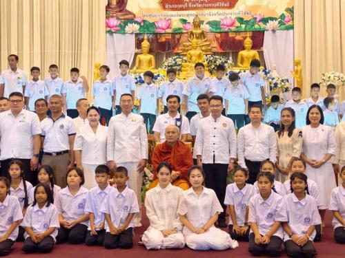 พช.กุยบุรี ร่วมโครงการ “ธรรมะคีรีขันธ์ ชวนกันเข้าวัดฟังธรรม” ณ วัดกุยบุรี